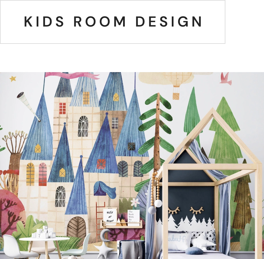 Kids Room Area Wallpaper 